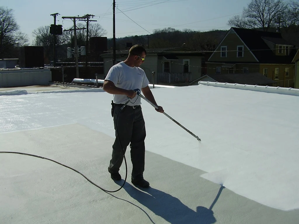 Spray Polyurethane Foam Roof Systems - Insulation and Waterproofing in a Single Pass
