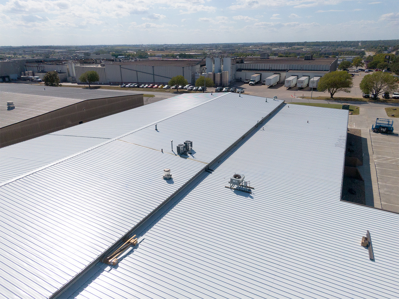 Standing Seam Metal Roof Systems - Architectural Commercial Roofing in San Antonio